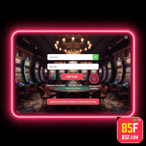 App premium 85f.com no celular com acesso seguro