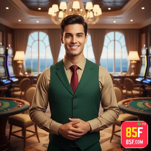 Tela mobile com bônus de boas-vindas na 85f.com