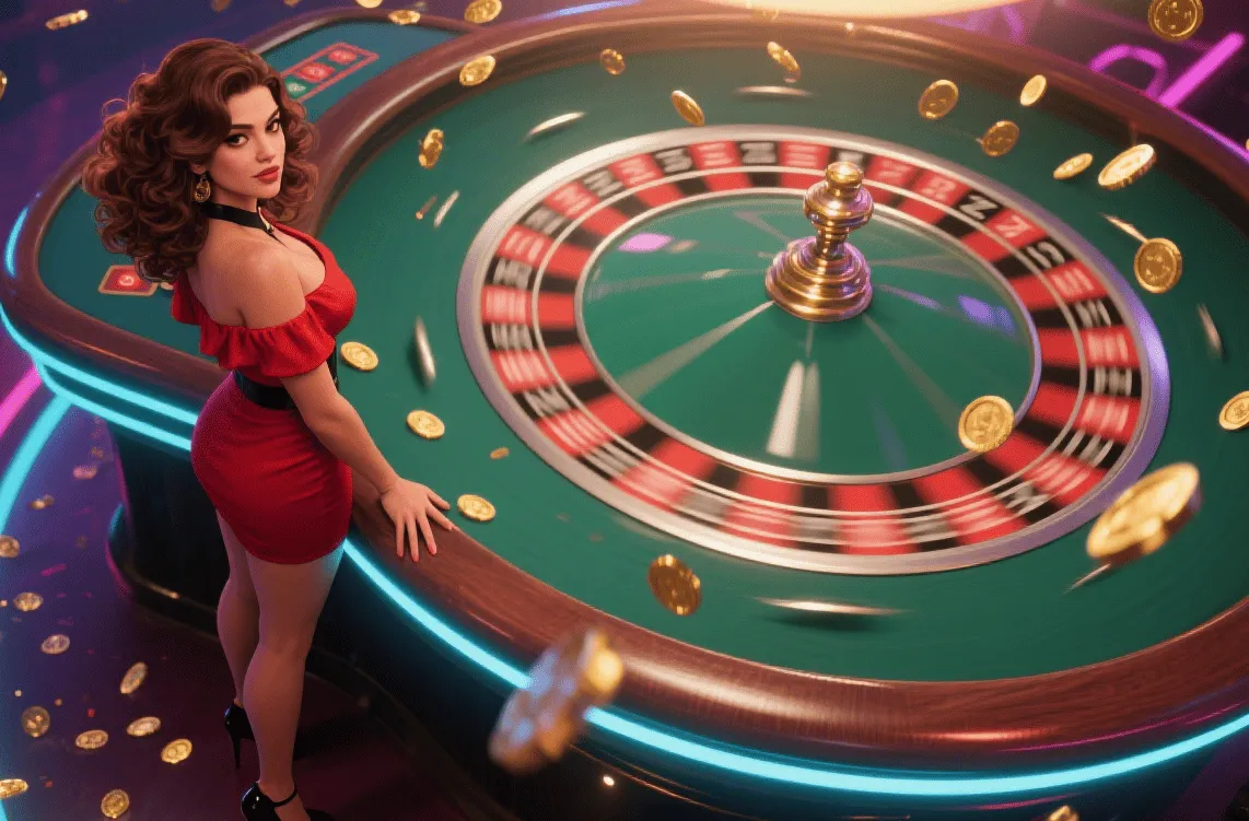 Roleta em giro decisivo